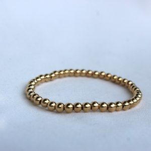 gouden kralen armband