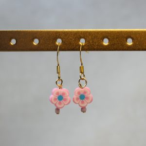 bloemen oorbellen